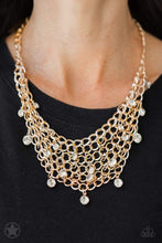 Load image into Gallery viewer, Fishing for Compliments- Gold Necklace
