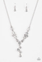 Load image into Gallery viewer, Five-Star Starlet - White - Paparazzi Necklace