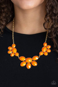 Flair Affair - Orange Necklace