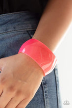 Load image into Gallery viewer, Fluent in Flamboyance - Pink Bracelet
