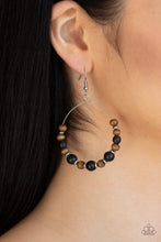 Load image into Gallery viewer, Forestry Fashion - Black Earrings