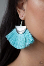 Load image into Gallery viewer, Fox Trap - Blue Earrings