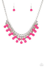 Load image into Gallery viewer, Friday Night Fringe - Pink Necklace
