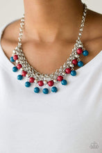 Load image into Gallery viewer, Friday Night Fringe - Red Necklace
