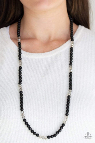 Girls Have More FUNDS - Black - Paparazzi Necklace