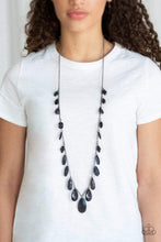 Load image into Gallery viewer, GLOW And Steady Wins The Race - Black Necklace