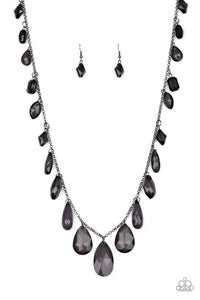 GLOW And Steady Wins The Race - Black Necklace