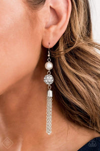 Going DIOR to DIOR - White Earrings