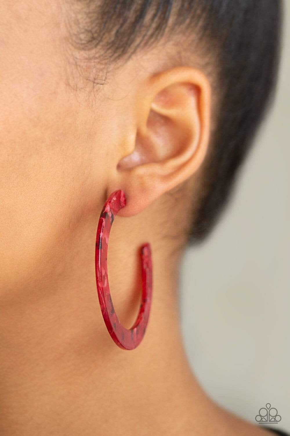 HAUTE Tamale - Red Earrings