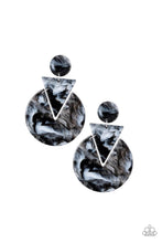 Load image into Gallery viewer, Head Under WATERCOLORS - Black Earrings