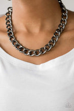 Load image into Gallery viewer, Heavyweight Champion - Black - Paparazzi Necklace