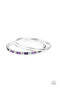 HEIR Toss - Purple - Paparazzi Bracelet