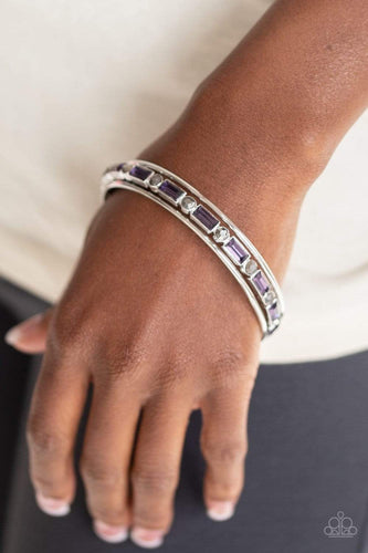 HEIR Toss - Purple - Paparazzi Bracelet