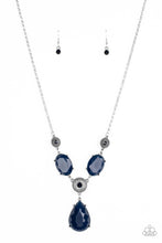 Load image into Gallery viewer, Heirloom Hideaway - Blue - Paparazzi Necklace