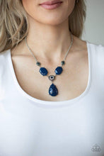 Load image into Gallery viewer, Heirloom Hideaway - Blue - Paparazzi Necklace