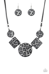 Here Kitty Kitty - Silver - Paparazzi Necklace