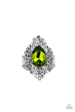 Load image into Gallery viewer, Hollywood Heiress - Green Ring