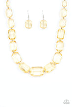 Load image into Gallery viewer, ICE Versa - Yellow - Paparazzi Necklace