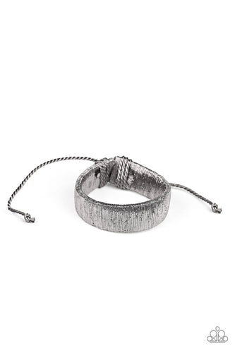 In a Flash - Black Bracelet