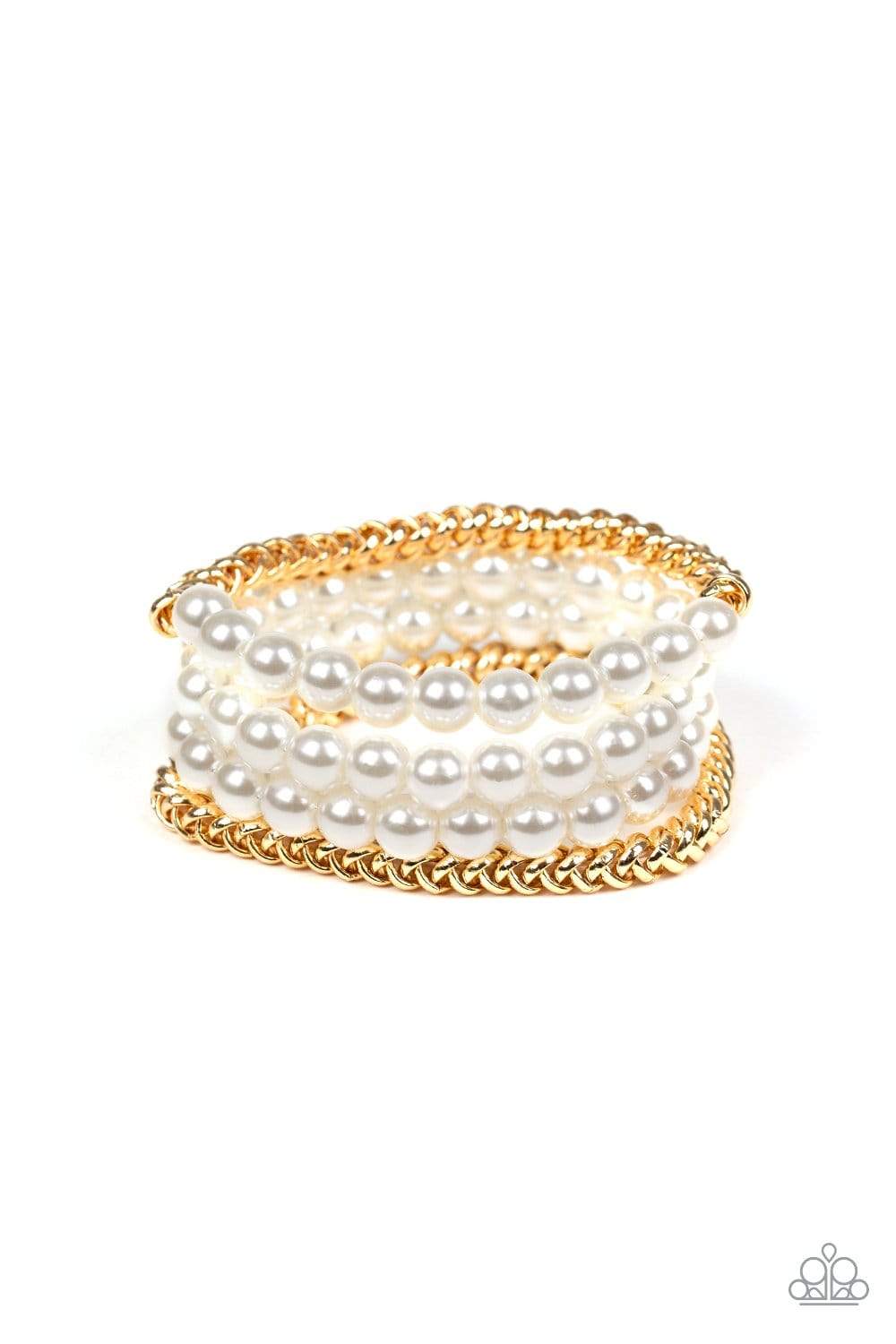 Industrial Incognito - Gold - paparazzi Jewelry