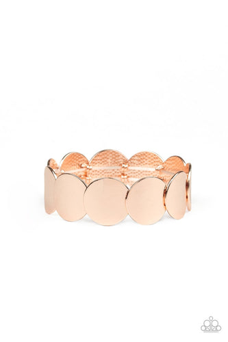 Industrial Influencer - Rose Gold - Paparazzi Bracelet