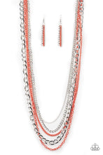 Load image into Gallery viewer, Industrial - Orange - Paparazzi Necklace