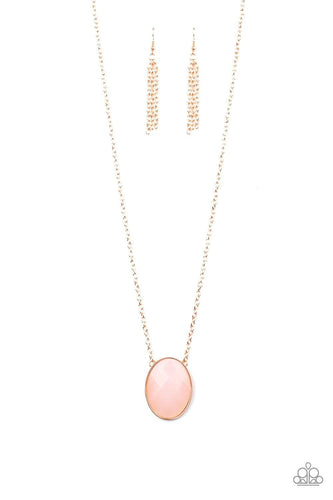 Intensely Illuminated - Copper - Paparazzi Necklace