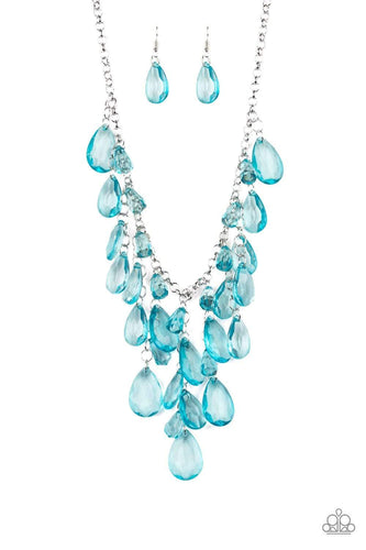 Irresistible Iridescence - Blue - Paparazzi Necklace