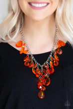 Load image into Gallery viewer, Irresistible Iridescence - Orange Necklace