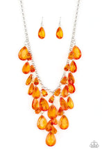 Load image into Gallery viewer, Irresistible Iridescence - Orange Necklace