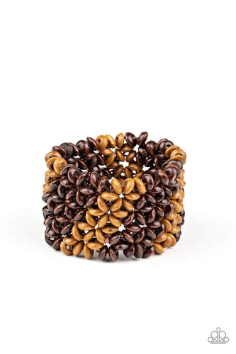 Island Expression - Brown - Paparazzi Jewelry