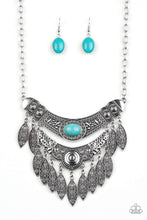 Load image into Gallery viewer, Island Queen - Blue Necklace