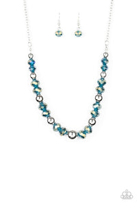 Jewel Jam - Blue Necklace