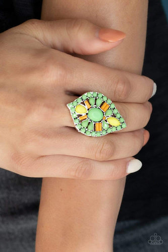 Jungle Jewelry - Green - Paparazzi Ring