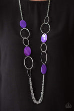 Load image into Gallery viewer, Kaleidoscope Coasts - Purple - Paparazzi Necklace