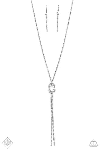 Knockout Knot - Black - Paparazzi Necklace