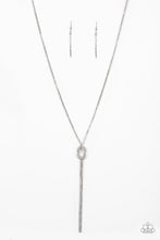 Load image into Gallery viewer, Knockout Knot - White - Paparazzi Necklace