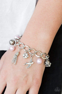 Lady Love Dove - Pink - Paparazzi Bracelet