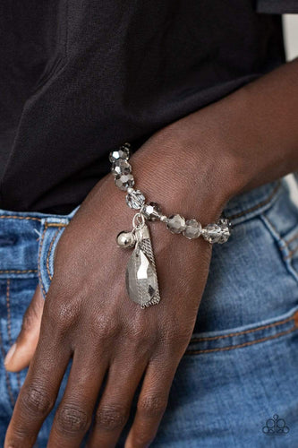 Leaving So SWOON? - Silver - Paparazzi Bracelet