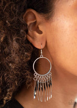Load image into Gallery viewer, Let GRIT Be! - Silver - Paparazzi Earrings