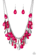 Load image into Gallery viewer, Life of the FIESTA - Pink Necklace