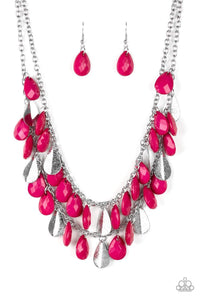 Life of the FIESTA - Pink Necklace