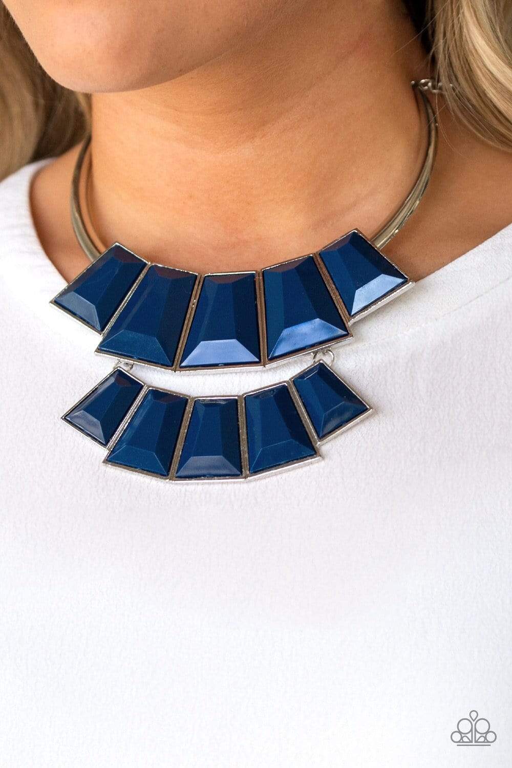 Lions, TIGRESS, and Bears - Blue - Paparazzi Necklace
