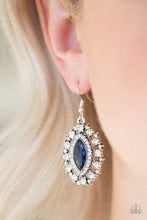 Load image into Gallery viewer, Long May She Reign - Blue - Paparazzi Earrings