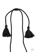 Load image into Gallery viewer, Macrame Mantra - Black - Paparazzi Necklace