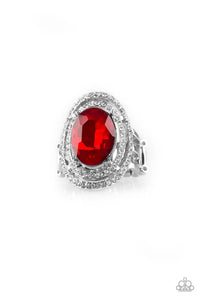Making History - Red - Paparazzi Ring