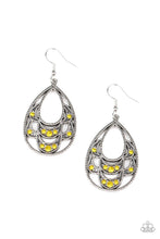 Load image into Gallery viewer, Malibu Macrame - Yellow Earrings