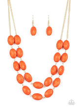 Load image into Gallery viewer, Max Volume - Orange - Paparazzi Necklace