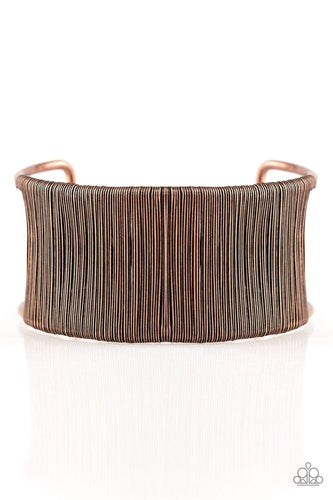 Metal Mecca - Copper - Paparazzi Bracelet