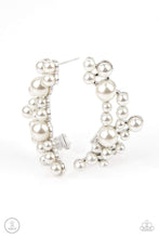 Load image into Gallery viewer, Metro Makeover - White - Paparazzi Earrings